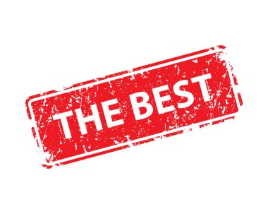 En iyi tabela etiketi. Damga vektör dokusu