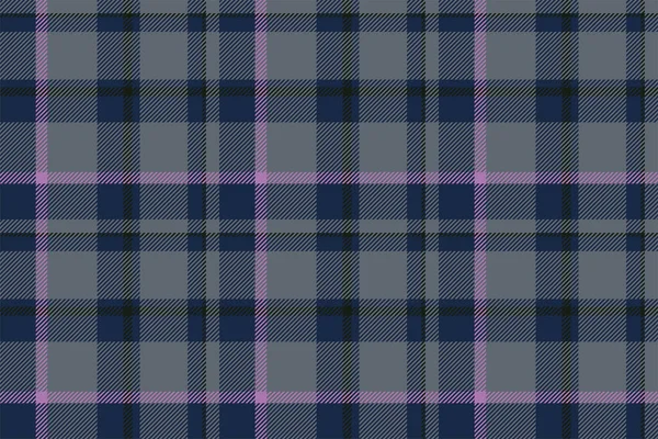 Vetor Padrão Xadrez Sem Costura Tartan Scotland Tecido Fundo Retro — Vetor de Stock