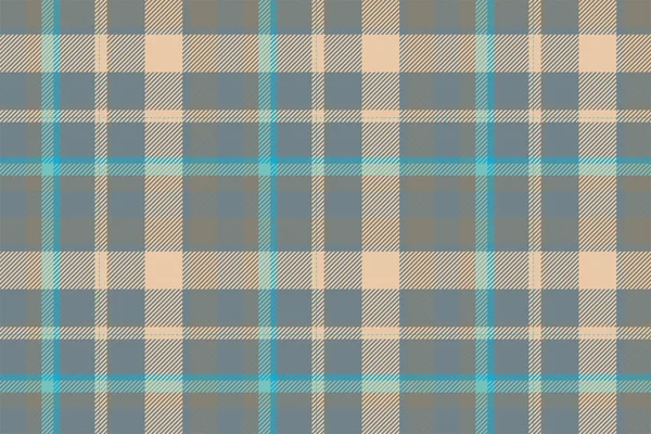 Tartan Skotska Sömlös Rutig Mönster Vektor Retro Bakgrund Tyg Vintage — Stock vektor