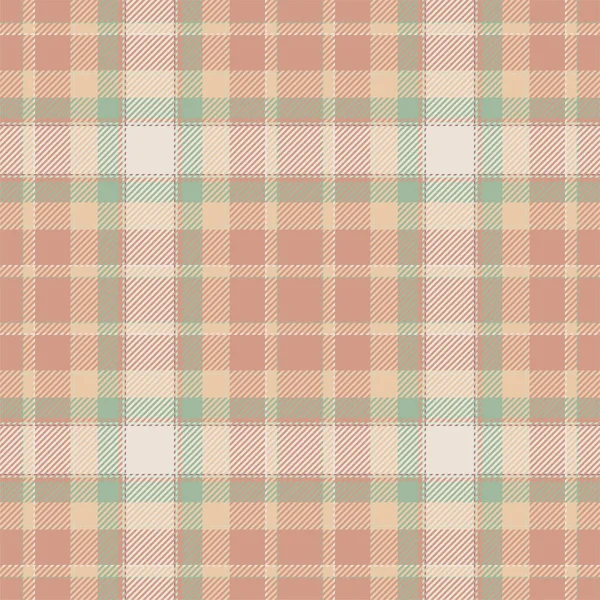 Vetor Padrão Xadrez Sem Costura Tartan Scotland Tecido Fundo Retro —  Vetores de Stock