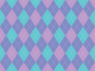 Argyle deseni kusursuz. Kumaş dokusu arka planı. Klasik argill vektör süslemesi.