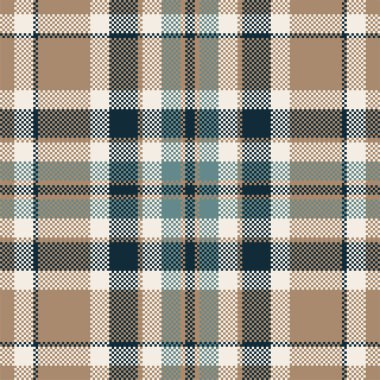 Piksel arkaplan vektör tasarımı. Modern, pürüzsüz desenli ekose. Kare kumaş. Tartan İskoç tekstili. Güzellik rengi süsleri..