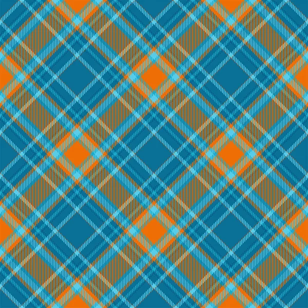 Tartan Scotland Seamless Plaid Pattern Vector Retro Background Fabric Vintage — Stock Vector