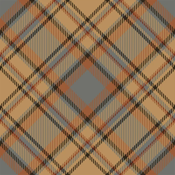 Tartan Scotland Nahtlos Karierte Muster Vektor Retro Hintergrund Stoff Vintage — Stockvektor