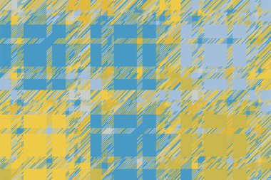 Modern arıza geçmişi. Renkli geometrik soyut model vektörü. Hasar çizgileri duvar kağıdını etkiler. Grunge desenli ekose..