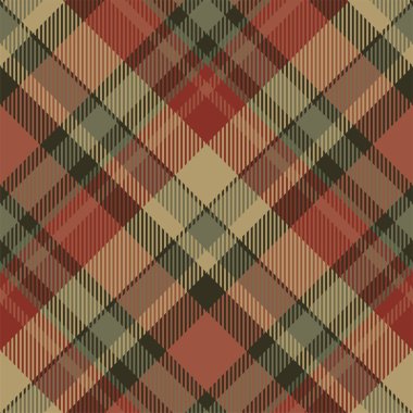 Tartan İskoçya kusursuz ekose desenli taşıyıcı. Retro arkaplan kumaşı. Tekstil baskısı, ambalaj kağıdı, hediye kartı, duvar kağıdı düz tasarım için klasik denetim renk kare geometrik dokusu.