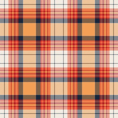Tartan İskoçya kusursuz ekose desenli taşıyıcı. Retro arkaplan kumaşı. Tekstil baskısı, ambalaj kağıdı, hediye kartı, duvar kağıdı düz tasarım için klasik denetim renk kare geometrik dokusu.