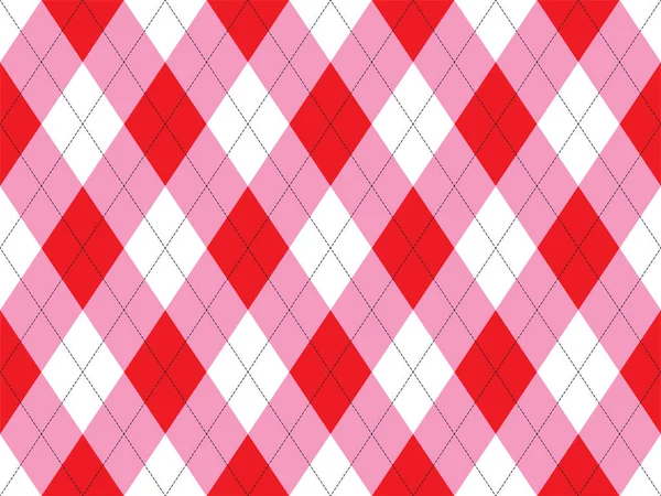 Modèle Argyle Sans Couture Texture Tissu Fond Argile Classique Ornement — Image vectorielle