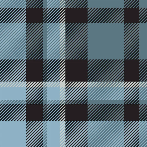 Tartan Skotska Sömlös Rutig Mönster Vektor Retro Bakgrund Tyg Vintage — Stock vektor