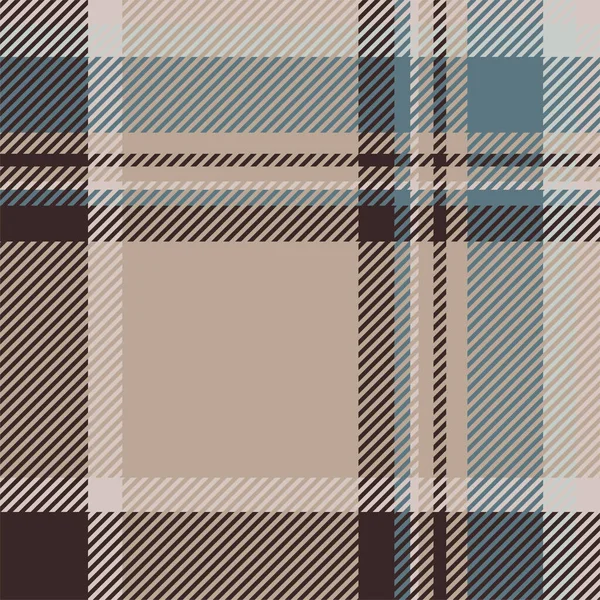 Vecteur Motif Carreaux Écossais Tartan Sans Couture Tissu Fond Rétro — Image vectorielle