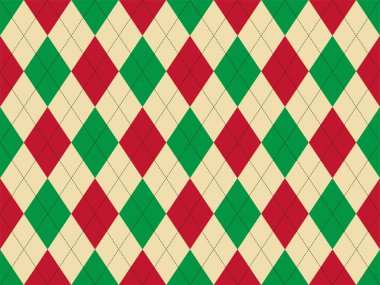 Argyle deseni kusursuz. Kumaş dokusu arka planı. Klasik argill vektör süslemesi.