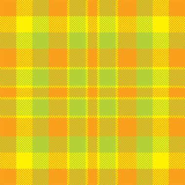 Piksel arkaplan vektör tasarımı. Modern, pürüzsüz desenli ekose. Kare kumaş. Tartan İskoç tekstili. Güzellik rengi süsleri..