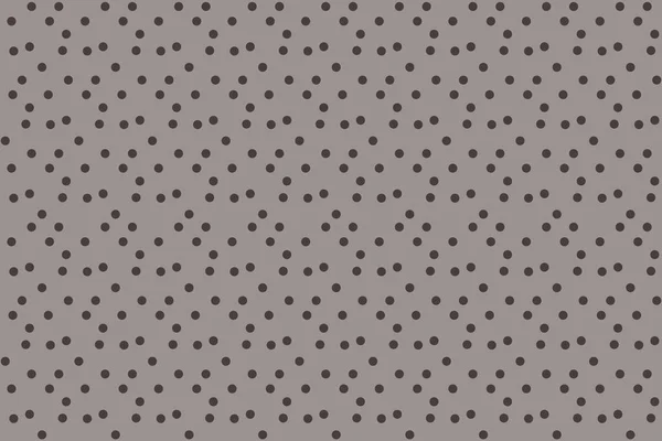 ベージュ茶色のパステルベクトルの背景カオスドットシームレスなパターン — ストックベクタ