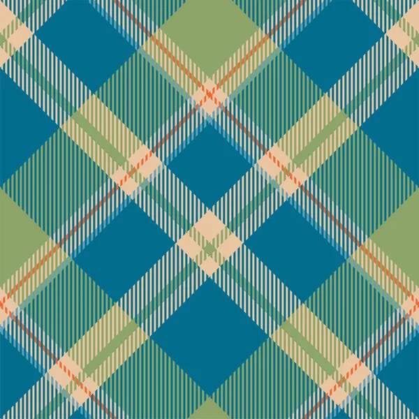 Vetor Padrão Xadrez Sem Costura Tartan Scotland Tecido Fundo Retro — Vetor de Stock