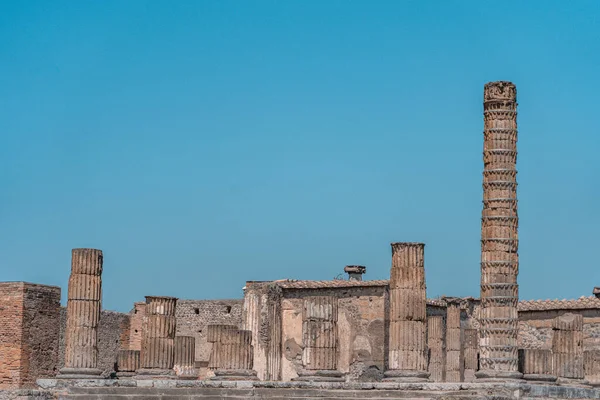 Археологічні руїни Помпей поблизу Неаполітанської громади (Італія). — стокове фото