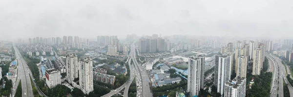 Chongqing Chine Déc 2019 Vue Aérienne Grotte Hong Dong Ville — Photo