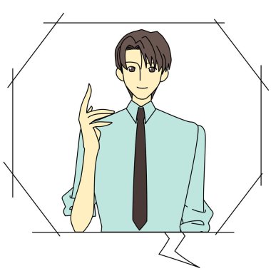 Kişisel bilgisayarla iletişim kuran bir kişinin canlandırması