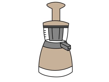 Basit bir meyve sıkacağı tasviri