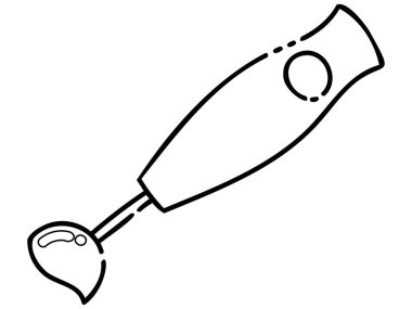 Basit bir el blendırı çizimi