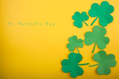 Happy St Patrick's günü iyi kavramı kartı.