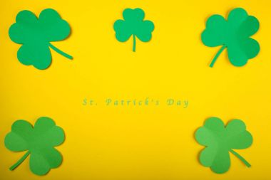 Happy St Patrick's günü iyi kavramı kartı.
