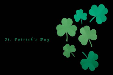 Happy St Patrick's günü iyi kavramı kartı.