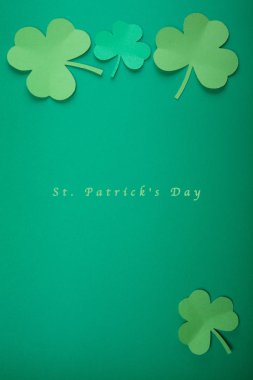 Happy St Patrick's günü iyi kavramı kartı.