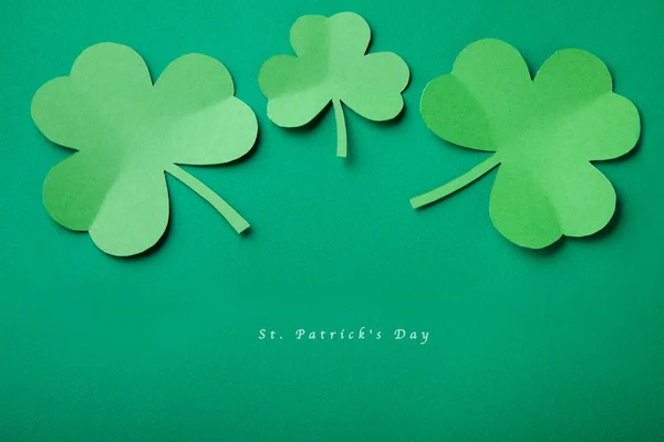 Happy St. Patrick's Day goed concept card. — Stockfoto