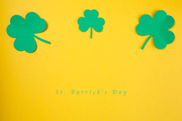 Happy St. Patrick dzień dobry pojęcie karta. — Zdjęcie stockowe