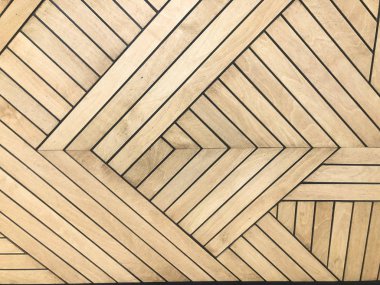 Doğal ahşap ceviz dokusu ve geometrik desen. Açık kahverengi renk.
