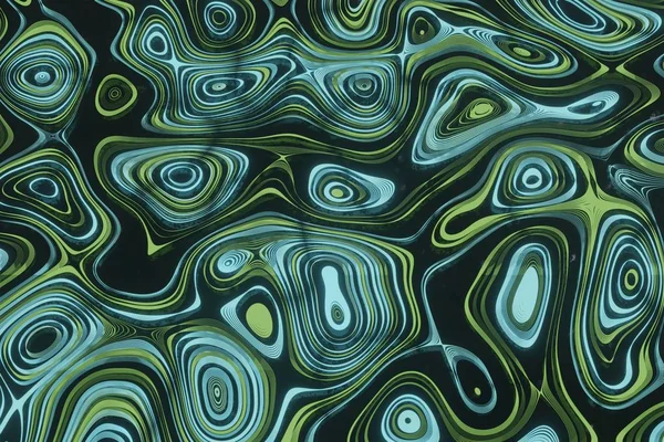 Fondo futurista abstracto con líneas luminosas de neón. Colores de moda. Representación fotorrealista 3D . — Foto de Stock