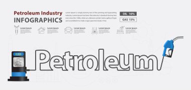 Petrol tipografik pompa meme yaratıcı tasarım