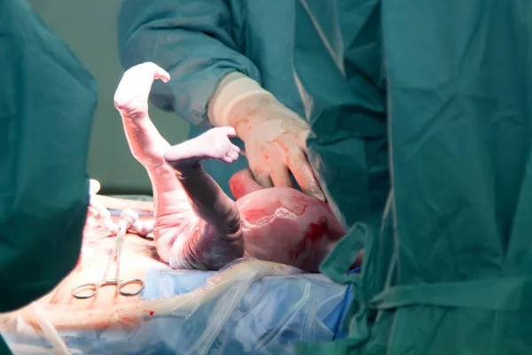 Hastanede yenidoğan bebek — Stok fotoğraf