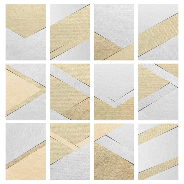 El diseño del folleto cubre la textura de fondo de papel de diseño moderno en A4 — Foto de Stock