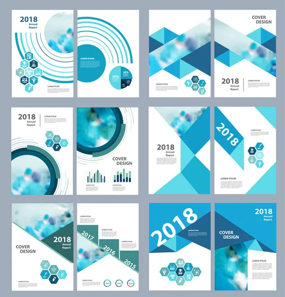 Design-Vorlage für medizinische Broschüren — Stockvektor