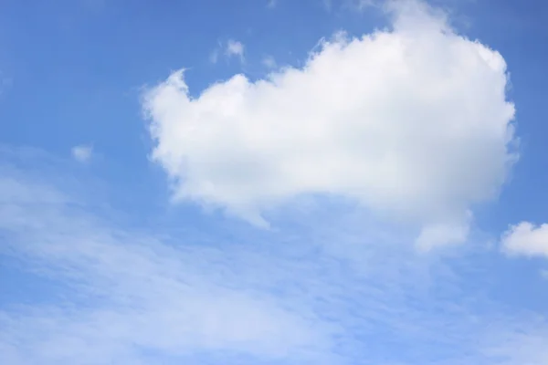 Langit Dengan Awan Pagi Hari — Stok Foto