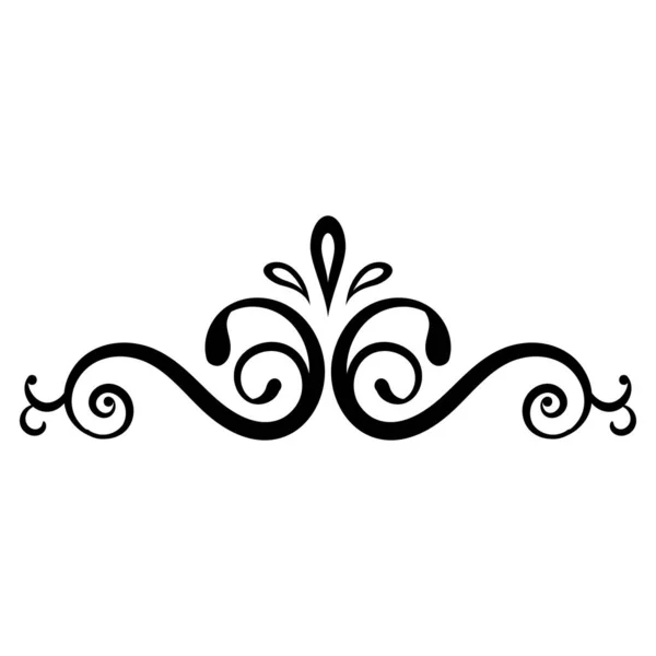 ヴィンテージの花の装飾 手描きの装飾要素 白い背景に隔離された花の要素のベクトルイラスト ページの装飾カード 結婚式 バナー フレームのデザイン — ストックベクタ
