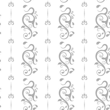 Kusursuz çiçek desenli arka plan, vektör çiçek süsü, el yapımı dekoratif unsur, kumaş, ambalaj, dekoratif baskı, tekstil, tekrarlayan desen için kusursuz arka plan ve duvar kağıtları.