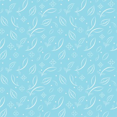 Kusursuz çiçek desenli arka plan, vektör çiçek süsü, el yapımı dekoratif unsur, kumaş, ambalaj, dekoratif baskı, tekstil, tekrarlayan desen için kusursuz arka plan ve duvar kağıtları.