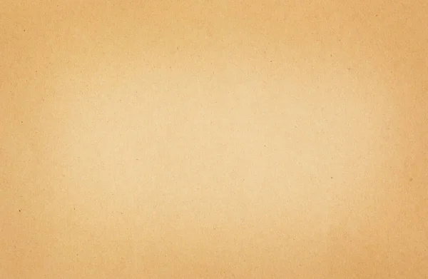 茶色または黄色の紙のテクスチャの背景 段ボールの紙の背景 ベージュ茶色の斑点のある空白のコピースペースの背景 — ストック写真