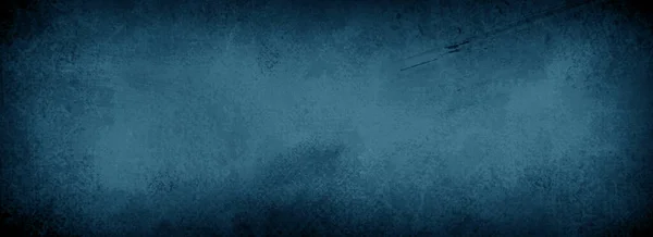 Abstrakt Blå Cement Vägg Bakgrund Med Repad Mörk Färg Grunge — Stockfoto