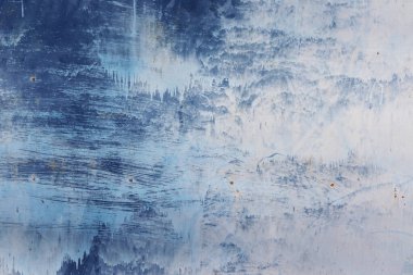 Çizik ile soyut grunge doku arka planı, web sayfası afişi için klasik mavi arkaplan kullanımı