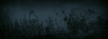 Soyut mavi çimento duvar arka planı, çizik, koyu renk Grunge arka plan, pürüzlü doku, sütun tahtası. Beton Sanat Sert Biçimli Doku