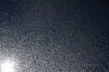 Bir flaş ışık ve parlama bir yıldız şeklinde bir sürü