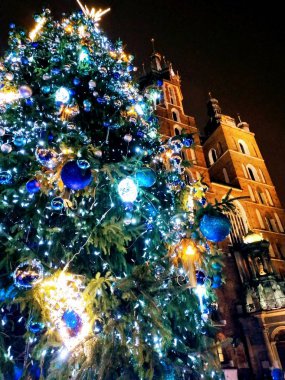 Krakow 'da Noel akşamı 