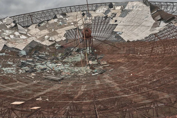 Endüstriyel ortamda büyük uydu