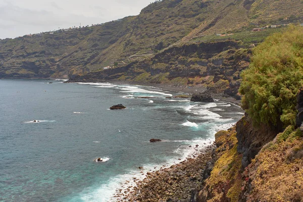 Playa del Bohio 'nun Tenerife North, Kanarya Adaları' ndaki manzarası