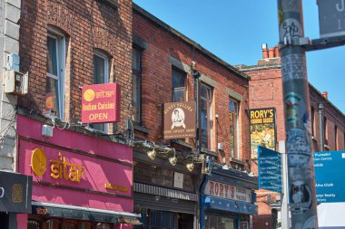 İrlanda 'daki Dublin şehir merkezi