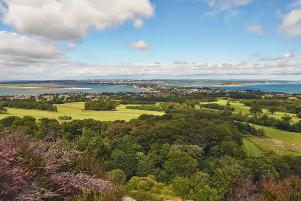 Dublin İrlanda 'nın harika manzarası