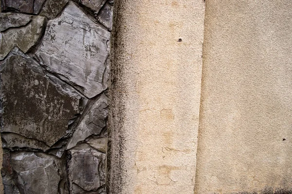 Large Flat Stone Just Wandering Nearest Park Enjoying Local Scenery — Stock Photo, Image